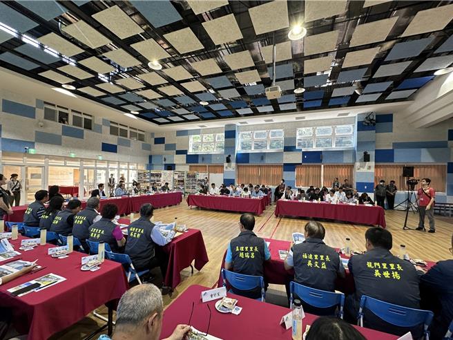 新北市行动治理座谈会今（2）日在贡寮区展开。（柯毓庭摄）