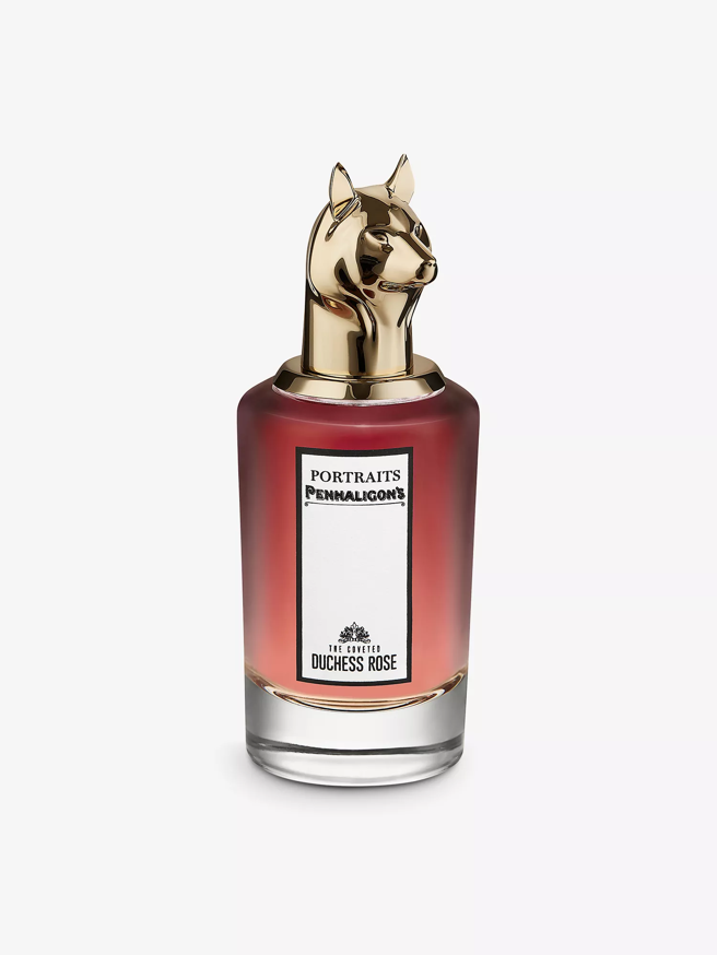 新光三越PENHALIGON’S DUCHESS ROSE淡香精75ml，推薦價1萬350元。（新光三越提供）