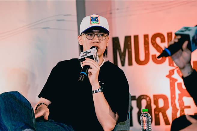 Gummy B為了加入「台大嘻研社」努力考上台大。（臺北流行音樂中心提供）