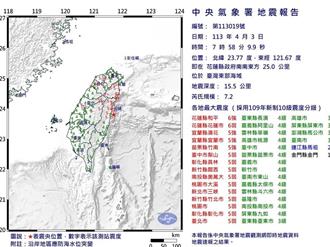 地震全台有感 高雄市傳出電梯受困