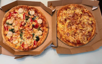 達美樂2經典披薩升級！他PO開箱照傻眼：還我眼淚來