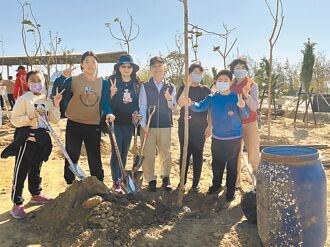 響應植樹節 臺南市北門區植苗200株