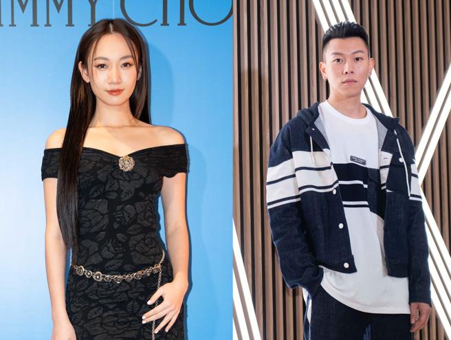 瘦子(右)2021年曾与吴卓源合作歌曲。（图／中时资料照）