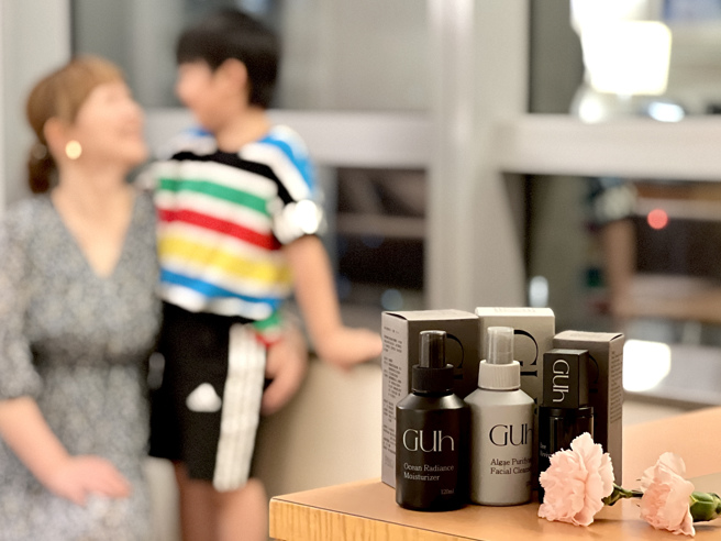 裕元花園酒店 母親節一泊一食住房專案預訂成功贈Guh經典保養套組禮盒。(圖/裕元花園提供)