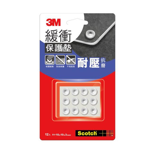 3M 缓衝保护垫-透明圆型10mm，69元。（特力屋提供／古明弘台北传真）