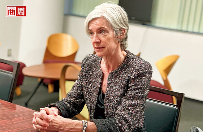 诺贝尔化学奖得主珍妮佛‧道纳（摄影者．康育萍）