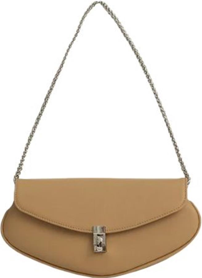 京站的「BLANK SPACE Onyx真皮鍊條半月包」，原價3280元、特價1880元。（京站提供／朱世凱台北傳真）