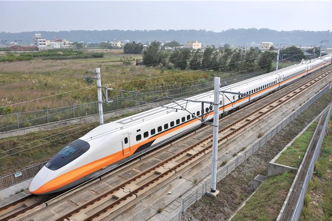 高鐵示意圖。（取自台灣高鐵臉書／蔡亞樺台北傳真）