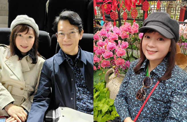 前主播谷懷萱和徐展元結婚多年依舊恩愛如昔。（圖／取自谷懷萱臉書）