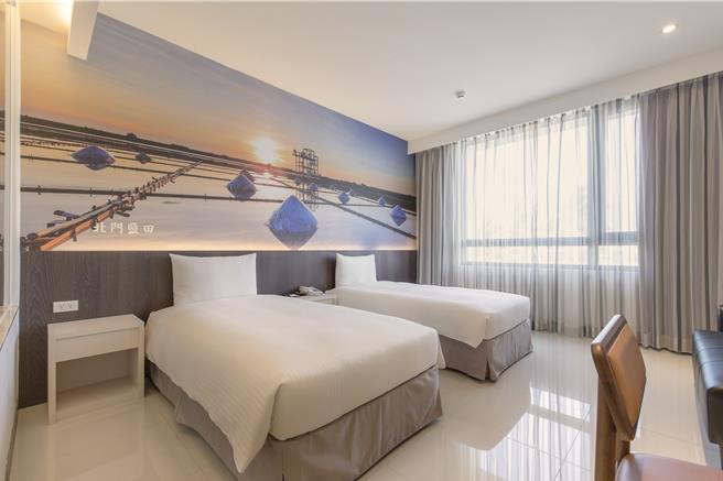 原价近3500元房型。（赞美酒店提供／宝智华台南传真）