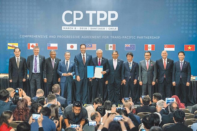 新加坡对台湾加入CPTPP的态度开放，但其他成员国若不赞成也束手无策。（新华社）