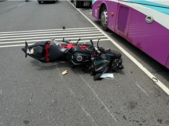 汐止騎士撞飛違規行人！騎士頭部重創行人腿骨折