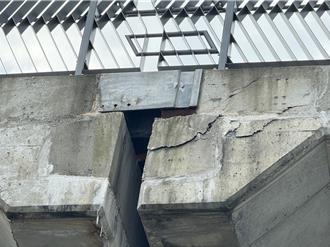 南方澳跨港大橋止震塊破損 公路局：結構安全無虞