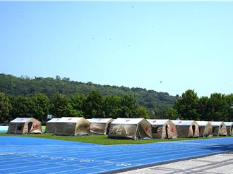 花蓮震災情況太可怕 災民寧暫住帳篷也不敢返家