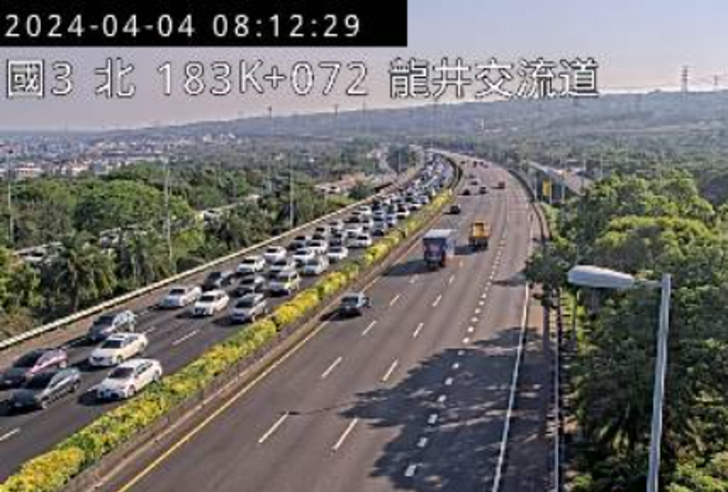 现场画面。（图 / 翻摄自高速公路1968）