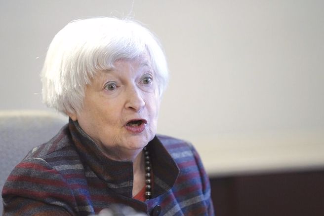 美國財長葉倫。圖／美聯社