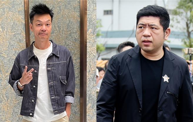 李国煌（左）与NONO相识10几年。（池宗玲摄、中时资料照）