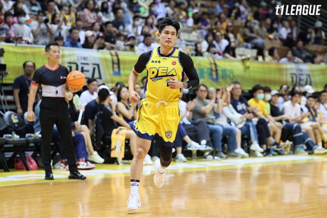 林韦翰4 日总算进行本季首次上场。(T1联盟提供)