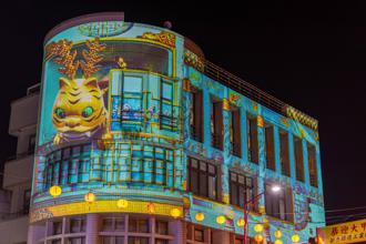 首尊3D虎爺現身新港奉天宮 與媽祖遶境信徒共同祈福