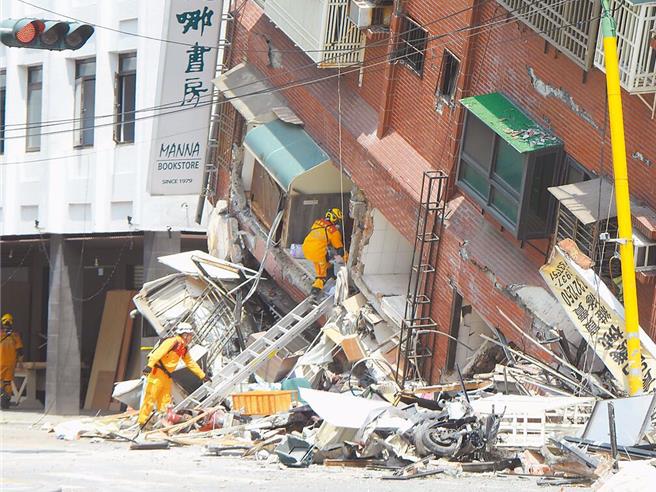 台灣3日發生7.2地震，為25年來最嚴重。（資料照）