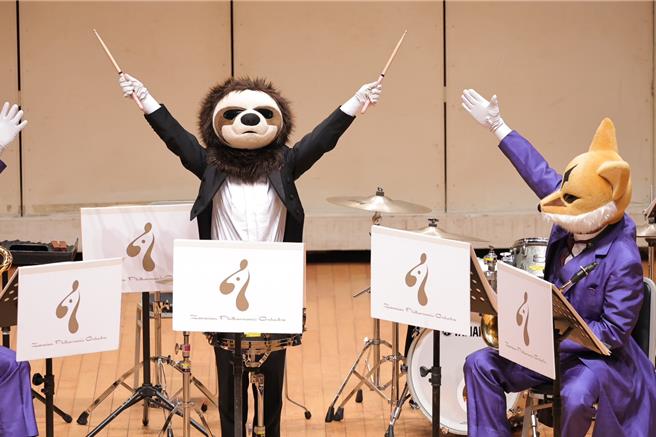 今年基隆的童話藝術節首度引入來自日本的「動物樂團」表演，於基隆表演藝術中心演藝廳演出『一童搖擺』親子音樂會。基隆市長謝國樑表示，會繼續努力將更多表演團體引入基隆。（基隆市政府提供／徐佑昇基隆傳真）