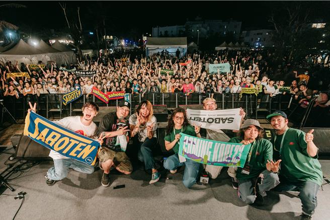 台湾祭4日起登场，首日参与人次达26万人次，创下歷年新高，而活动第2天再掀高潮，屏县府宣布与日本神户Coming Kobe音乐祭缔结姊妹活动。（屏县府提供／谢佳潾屏东传真）