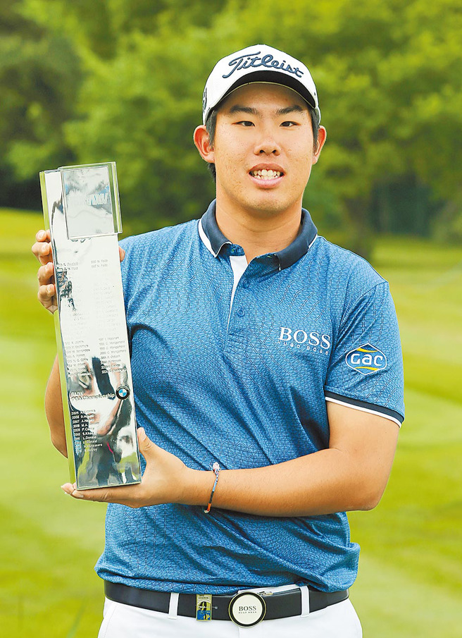 南韓高爾夫選手安秉勛，曾在歐巡賽寶馬錦標賽60年賽史中，第3位奪冠的新人。（資料照／路透）
