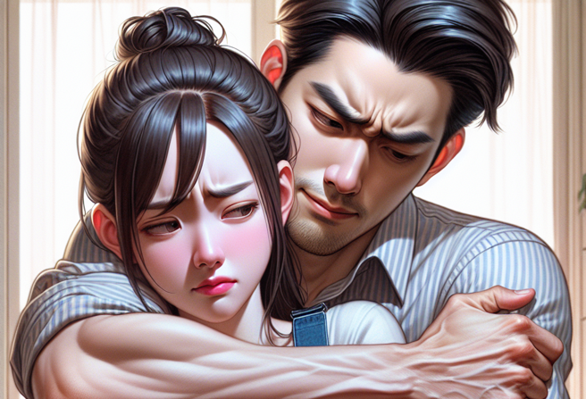 范男闯入外籍女看护房间，予以摸胸、吸乳，强制猥亵得逞。（示意图、与本案无关／AI生成）