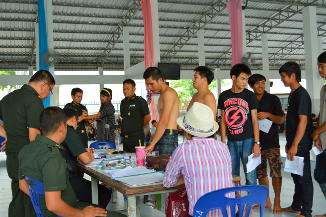 泰国徵兵抽籤会场出现两名正妹，她们都是变性女孩，由于外型亮眼意外获关注。（示意图：Shutterstock／达志）