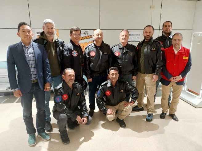 太魯閣地區地形環境惡劣，導致通訊出現障礙，土耳其無人機隊將赴花蓮協助救災。（中央災害應變中心提供）