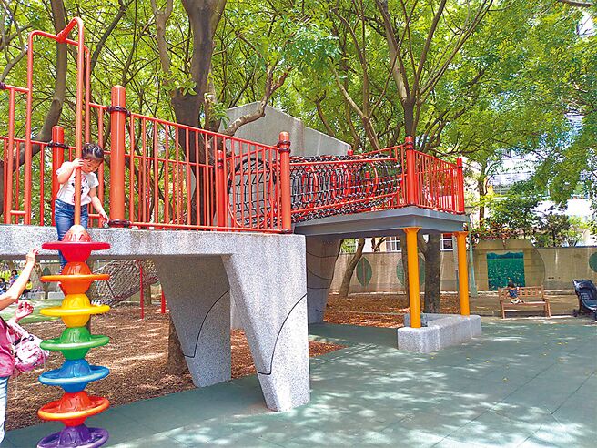 新北市景观处预计2024年底可完成全市20处公园汰旧换新。（新北市景观处提供／刘玮晴新北传真）