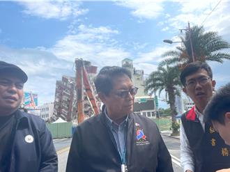 馬尼拉經濟文化辦事處主席赴天王星大樓 轉達小馬可仕關心之情