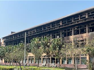 花蓮大地震燒毀校舍 東華大學：10至26日線上上課