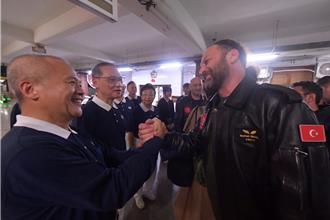 土耳其「无人机」搜救队抵台 前进花莲太鲁阁救灾