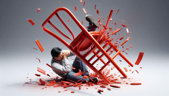 塑膠凳突爆裂！男子看病「陰囊被割破」 慘縫20多針住院