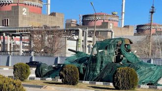 札波羅熱核電廠圓頂遭無人機打擊 俄羅斯聲稱是烏克蘭所為