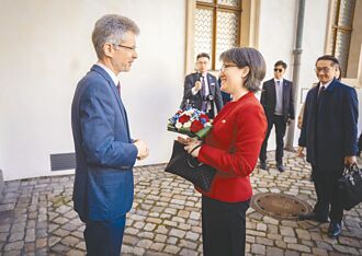 傳蕭美琴訪歐遭陸方跟監 捷克釐清中