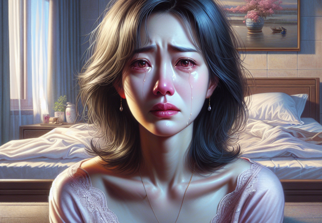 婦人不滿她為顧家與幼子辭去工作，請領家用還被狂酸，她決定斬斷32年婚姻獲准。（示意圖、與本案無關／AI生成）