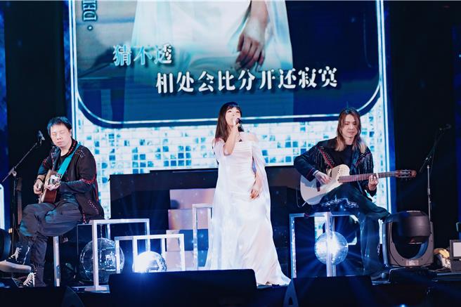 丁噹日前在廣州舉辦演唱會。（相信音樂提供）