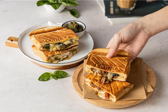 路易莎咖啡「磚壓系列」新品祭嘗鮮9折優惠。（路易莎提供／朱世凱台北傳真）