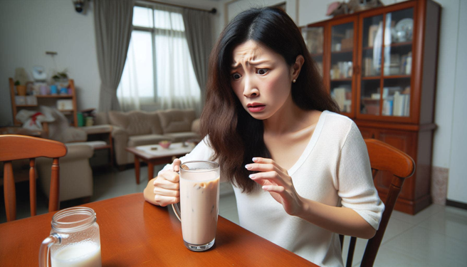 403地震發生當時，妻子優先搶救奶茶的監視器畫面，被老公PO在網路上爆料。（示意圖、與本案無關／AI生成）