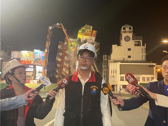 花蓮縣建設處水利科長張世佳。（劉彥宜攝）