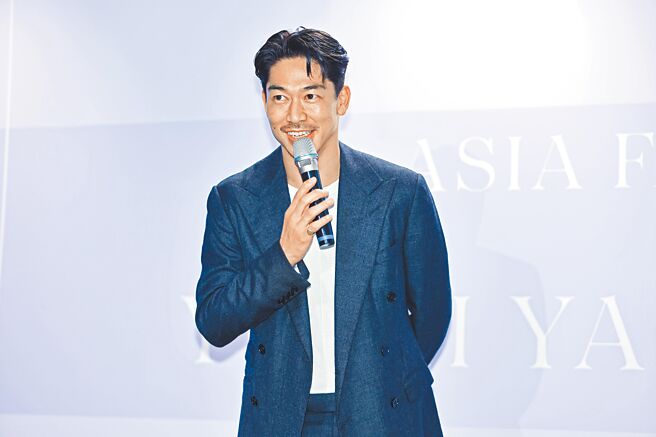 AKIRA 6日出席記者會，呼籲大家都該有防災意識。（羅永銘攝）