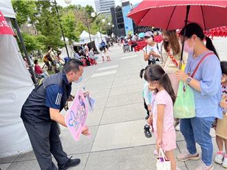 兒藝節小遊戲打詐宣導 竹市警打擊犯罪大小一起來