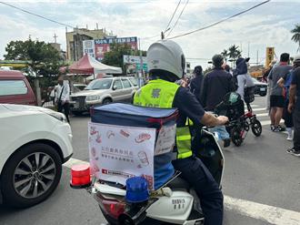 确保大甲妈祖遶境平安顺畅 南彰化警力动员逾300名