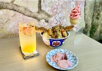 砸百萬打造櫻花造景 金子半之助限定菜加碼櫻花、松葉蟹入料