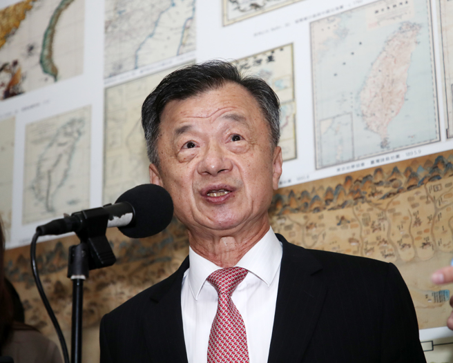 陆委会主委邱太三（图）8日赴立法院内政委员会报告，并备质询。（刘宗龙摄）