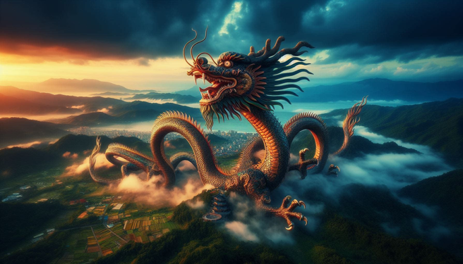 今年是龙年，传统上，龙是力量和权力的吉祥象徵。据介绍，今年将会出现3次「龙年龙月龙日龙时」，4月10日上午7时至9时，将迎来本年度首个「龙年龙月龙日龙时」。（示意图、与本案无关／AI生成）