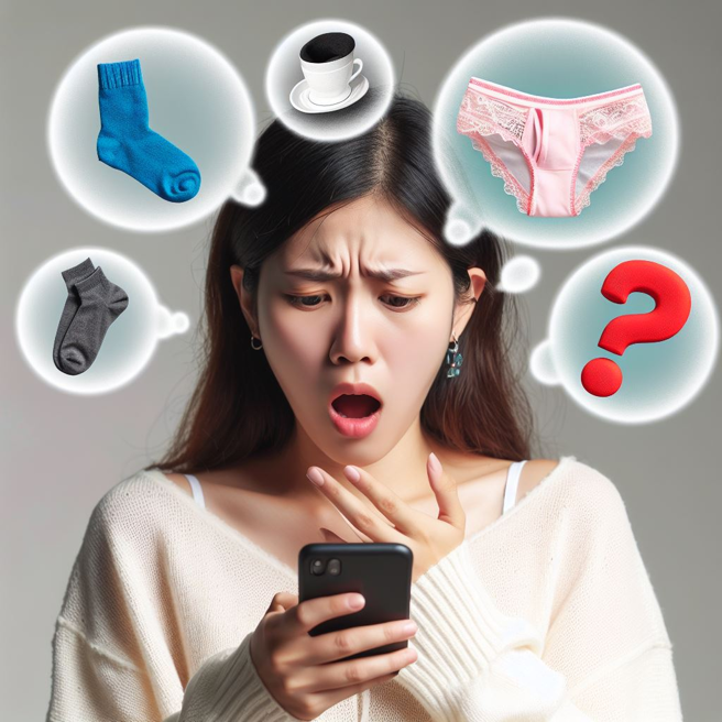 女子在網路抱怨，說收到陌生訊息，對方要收購她的「便便」。（示意圖、與本案無關／AI生成）