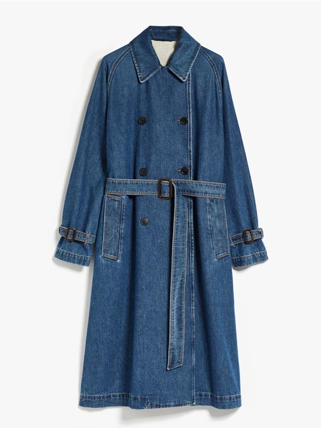 Weekend Max Mara牛仔风衣，售价3万8700元。 （Weekend Max Mara提供／黄唯淯台北传真）